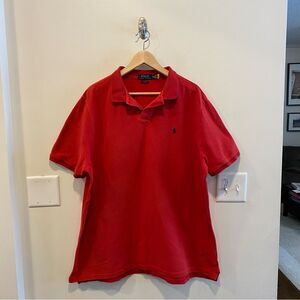 Polo Ralph Lauren Men's Classic Fit Mesh Polo size XXL red